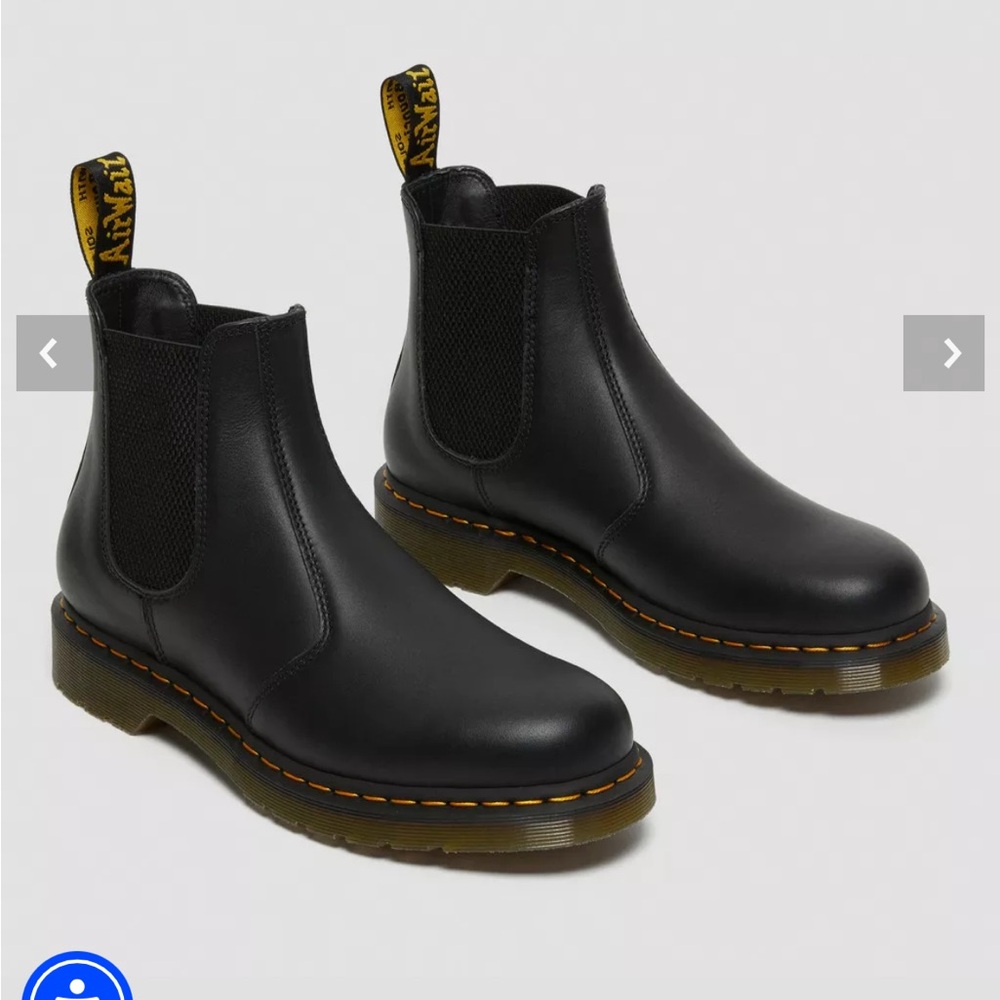 Dr. Martens Black Leather Chelsea Boots